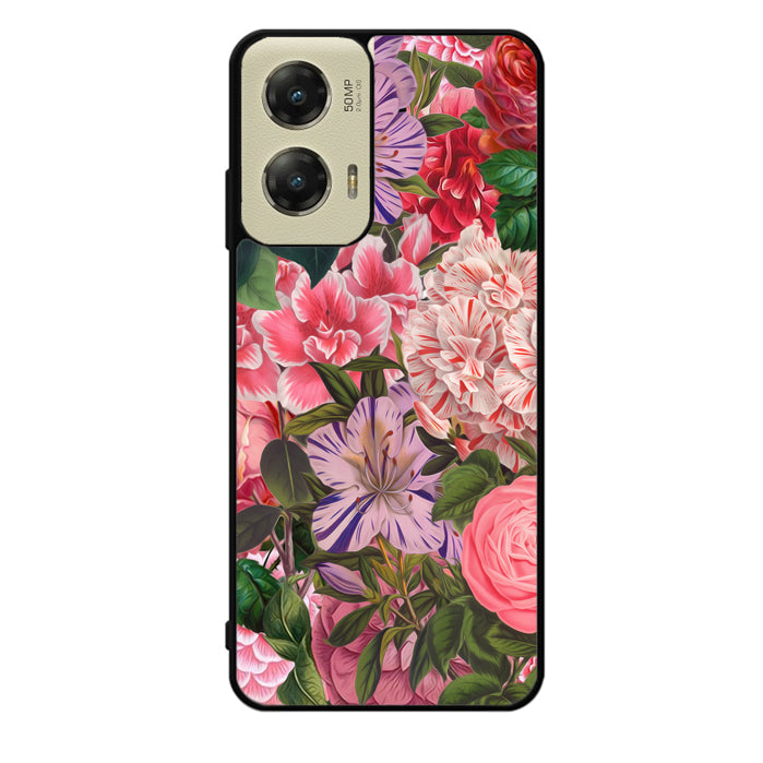 Floral Flower Pattern Motorola Moto G Stylus 5G 2024 Case OV10566