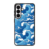 Abstract Wave Samsung Galaxy S26 Case OV10628