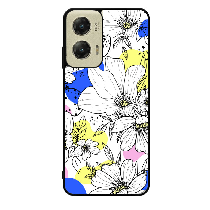Floral Flower Color Motorola Moto G Stylus 5G 2024 Case OV10565
