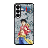 One Piece Comics Luffy Samsung Galaxy S26 Case OV10524