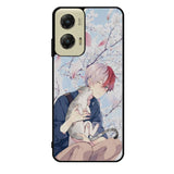anime boy with cat Motorola Moto G Stylus 5G 2024 Case OV0097