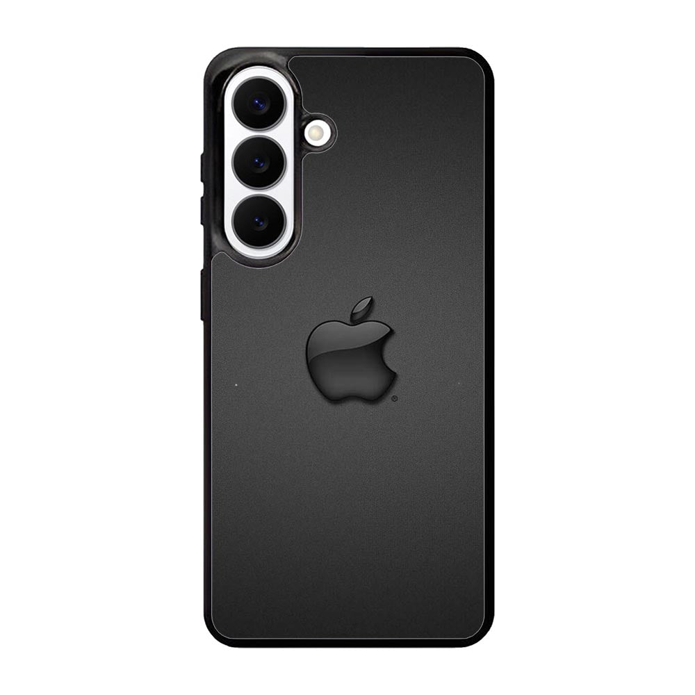 Apple Logo Black Samsung Galaxy S26 Case OV0134