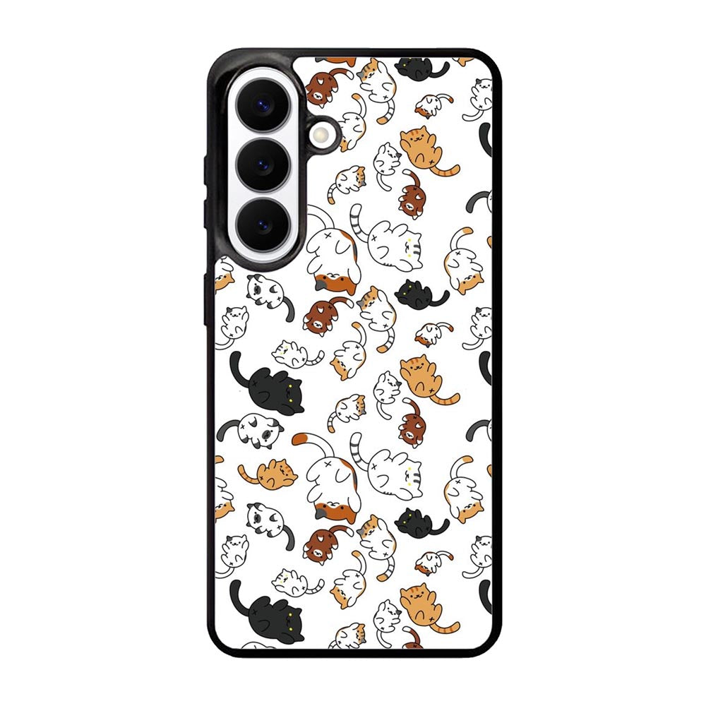 Adorable cat Samsung Galaxy S26 Plus Case QC0337