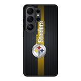 Pittsburgh Steelers Carbon Metal Samsung Galaxy S26 Ultra Case OV0341