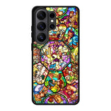 Disney characters stained glass Samsung Galaxy S26 Ultra Case OV0358