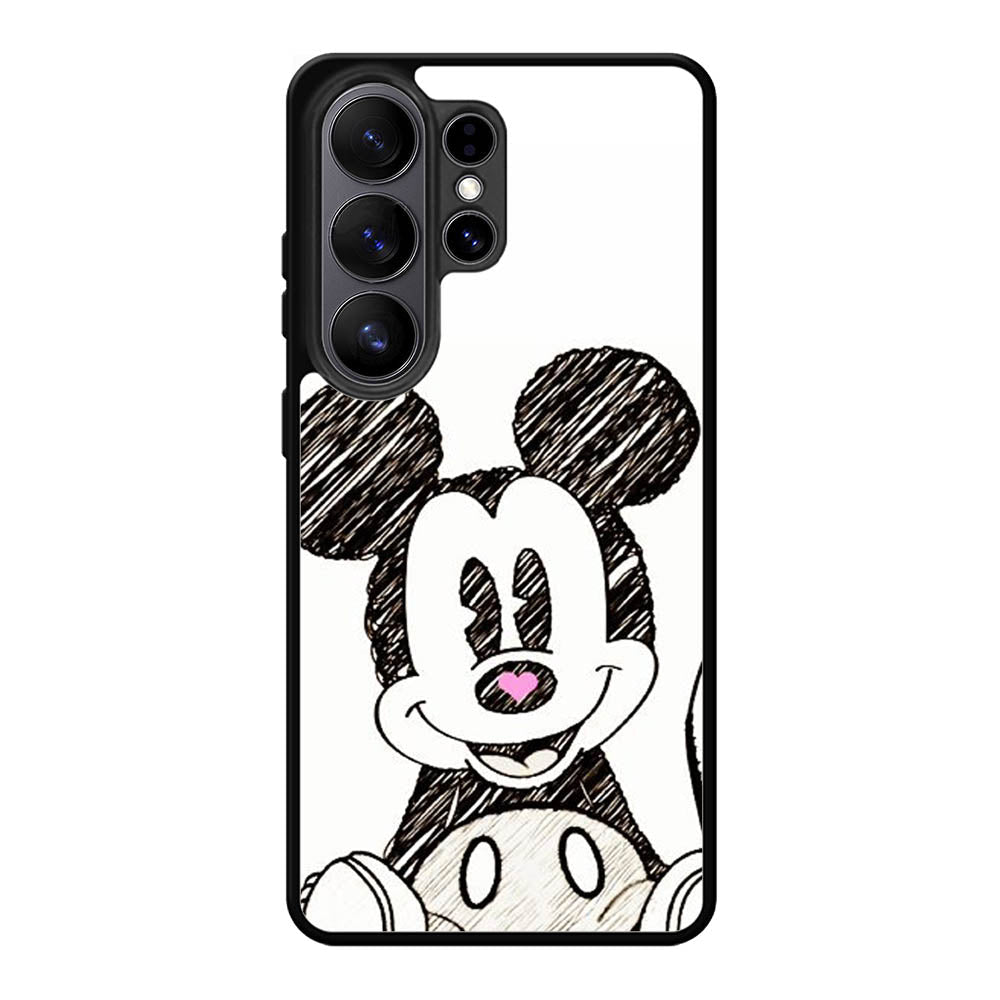 Mickey Mouse Hand Drawing Samsung Galaxy S26 Ultra Case OV0066
