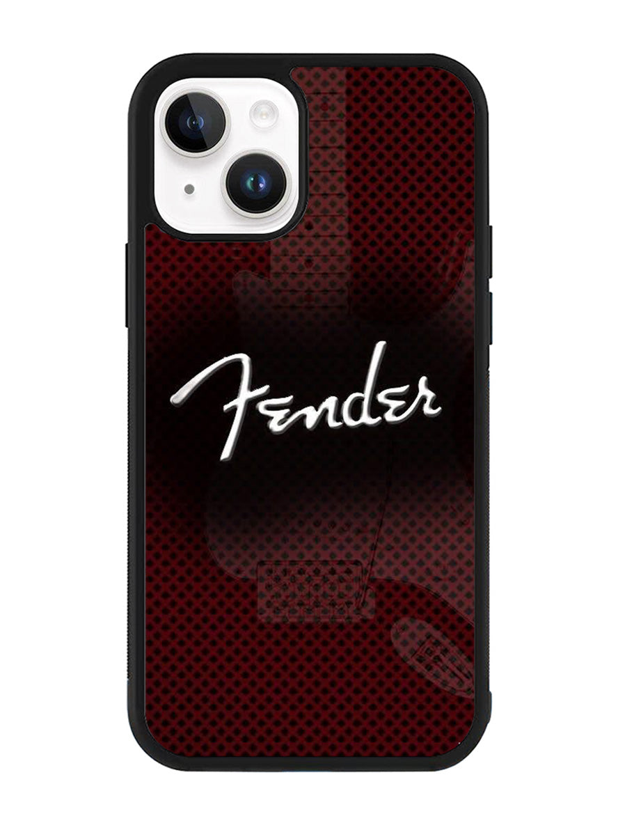 Fender Logo iPhone 14 Case QC0409