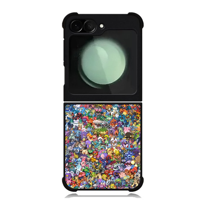 All Pokemon Character Samsung Galaxy Z Flip 6 5G 2024 Case OV0411