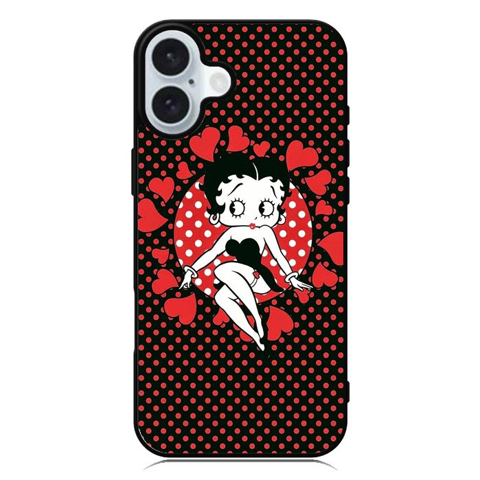 Betty Boob iPhone 16 Case QC4120