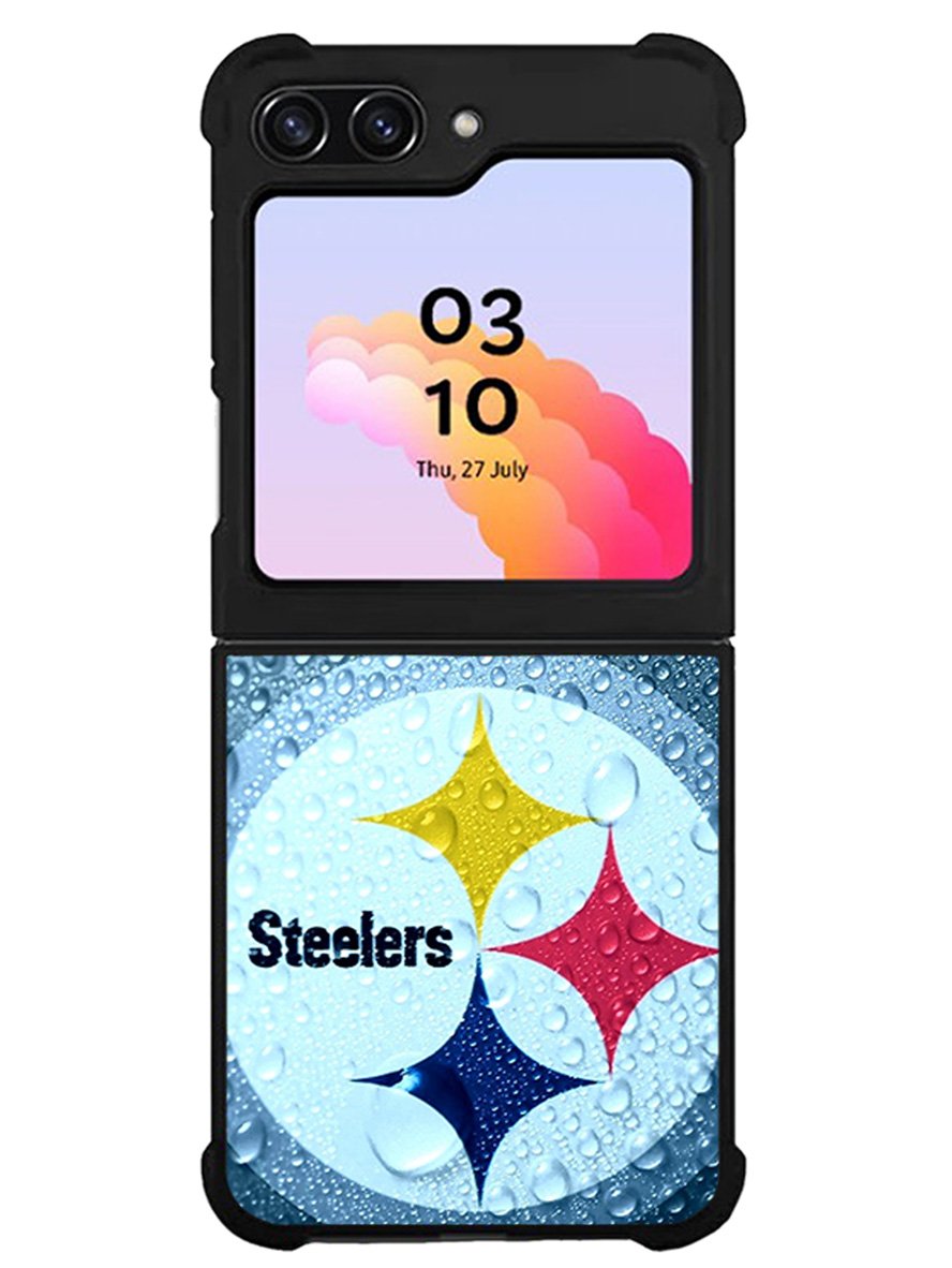 Steelers Logo Water Samsung Galaxy Z Flip 5 5G 2023 Case OV2375