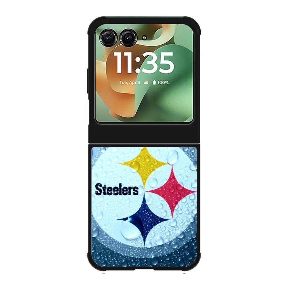Steelers Logo Water Motorola Moto RAZR 2025 Case OV2375