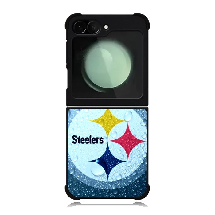 Steelers Logo Water Samsung Galaxy Z Flip 6 5G 2024 Case OV2375