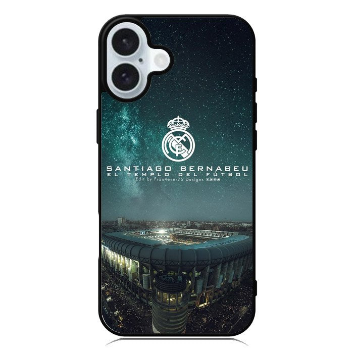 Real Madrid Satiago Bernabeu iPhone 16 Case