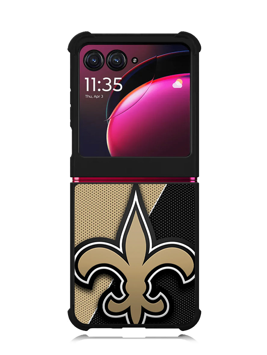 New Orleans Saints 1st Motorola Moto Razr Plus 2023 , Moto Razr+ 2023 Case