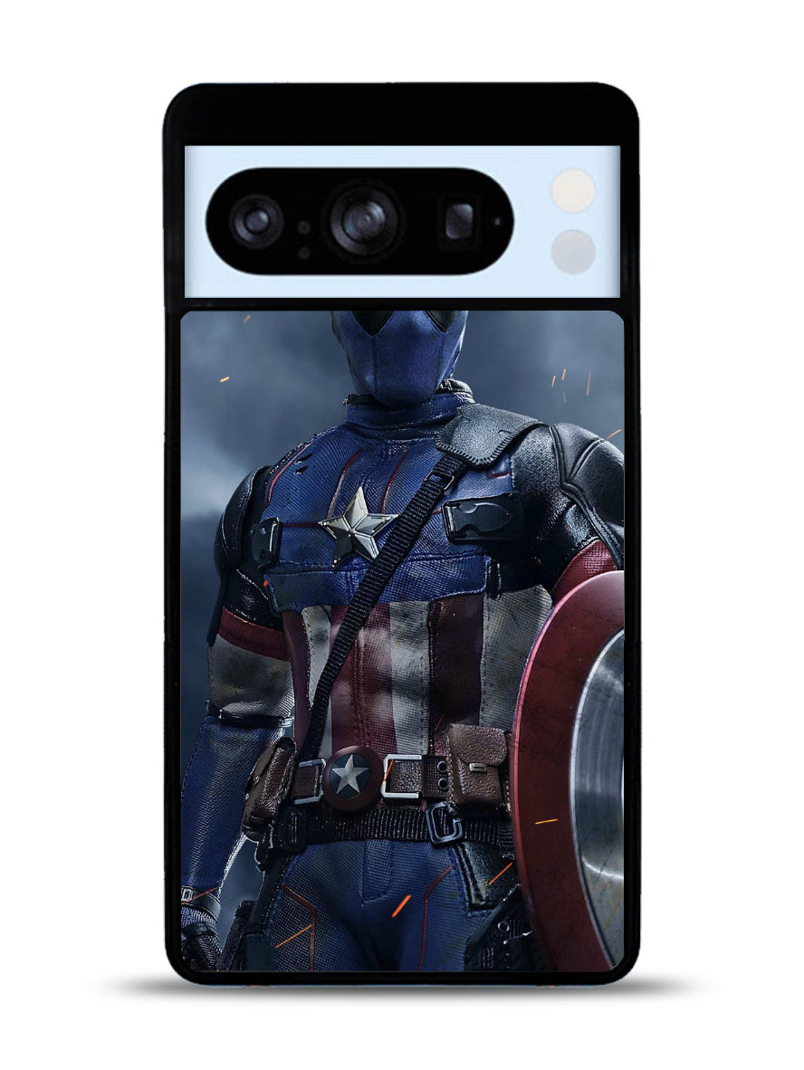 Deadpoll Captain America Google Pixel 8 Pro Case QC4615
