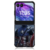 Deadpoll Captain America Motorola Moto Razr Plus 2024 , Moto Razr+ 2024 Case OV4615