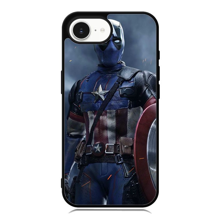 Deadpoll Captain America iPhone 16e Case OV4615