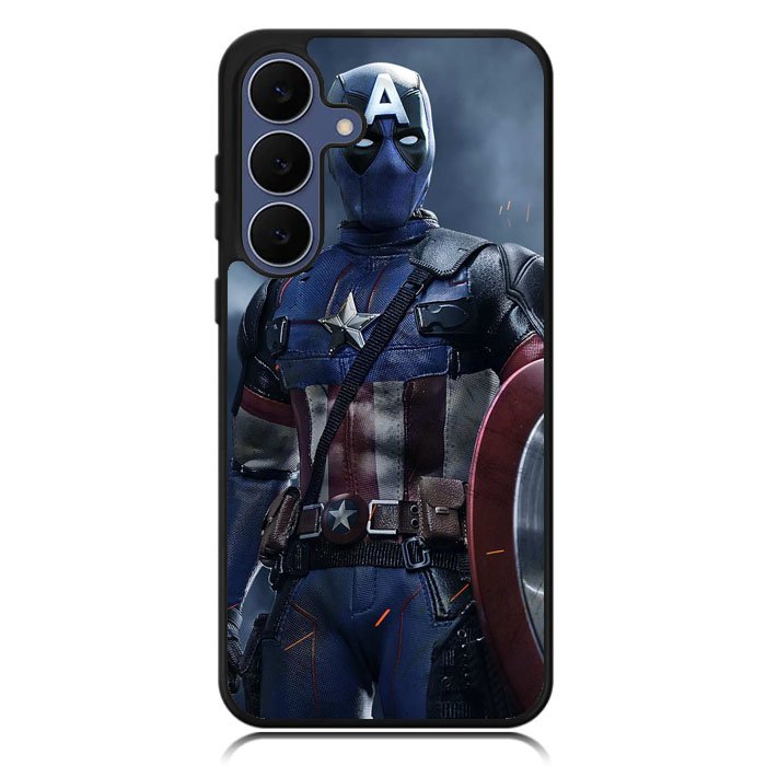 Deadpoll Captain America Samsung Galaxy S25 FE Case OV4615