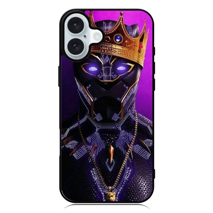 Black Panther iPhone 16 Case QC4155