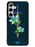Legend Of Zelda Sword Flower Samsung Galaxy S25 5G Case