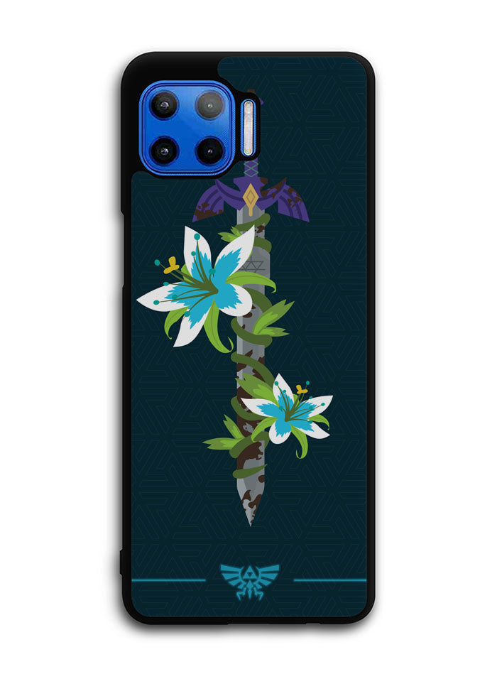 Legend Of Zelda Sword Flower Motorola Moto One 5G Case , Moto One 5G UW Case , Moto G 5G Plus Case