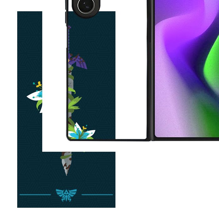 Legend Of Zelda Sword Flower Samsung Galaxy Z Fold 6 Case