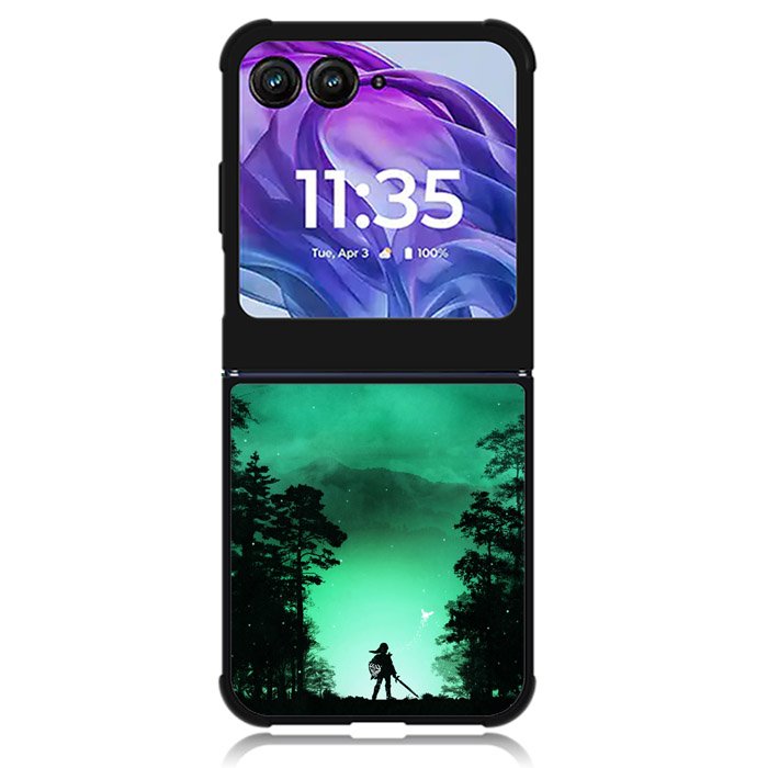 The Legend Of Zelda 2nd Motorola Moto Razr Plus 2024 , Moto Razr+ 2024 Case