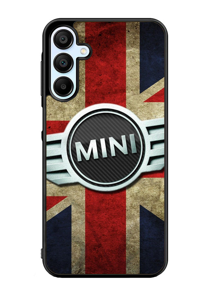 Mini Cooper Logo American Flag Samsung Galaxy A35 5G Case OV0442