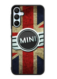 Mini Cooper Logo American Flag Samsung Galaxy A35 5G Case OV0442