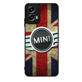 Mini Cooper Logo American Flag Motorola Moto G Play 2024 Case OV0442