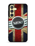 Mini Cooper Logo American Flag Samsung Galaxy S24 FE 5G Case OV0442