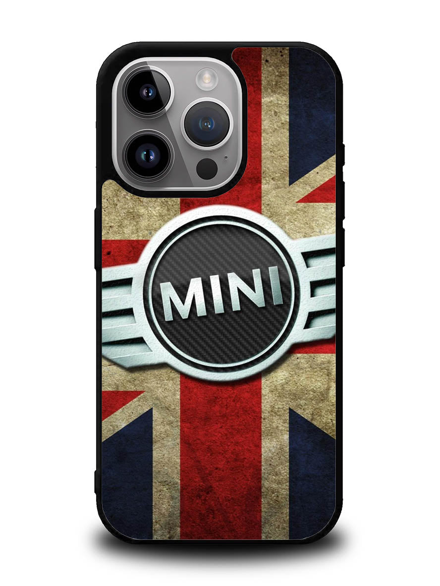 Mini Cooper Logo American Flag iPhone 16 Pro Case OV0442
