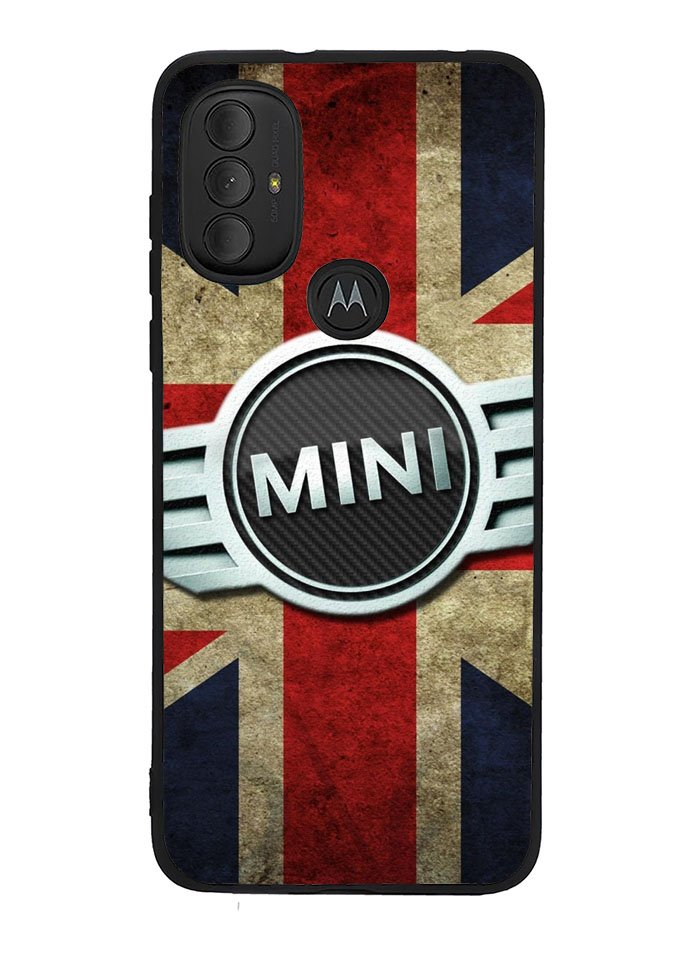 Mini Cooper Logo American Flag Motorola Moto G Pure 2021 , Moto G Power 2022 Case OV0442