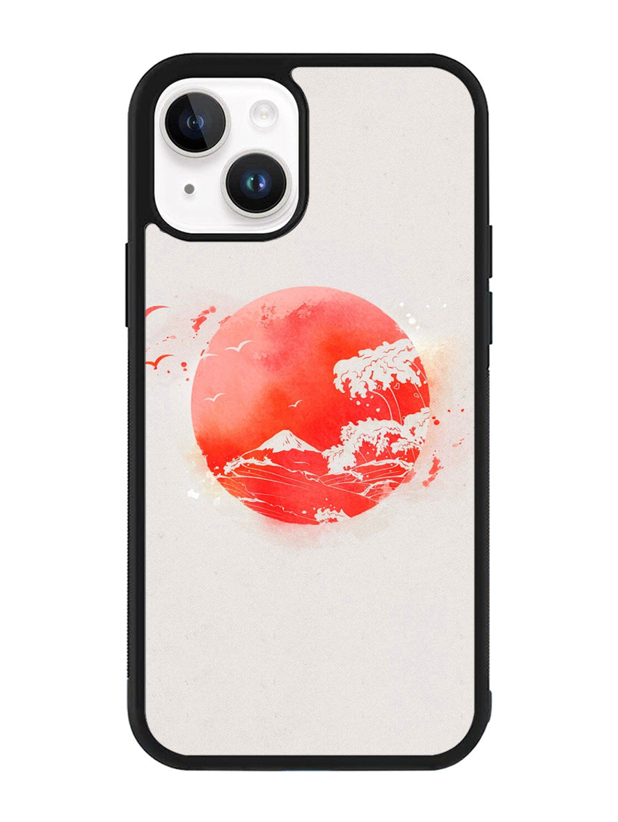 Japan Flag iPhone 14 Plus Case QC5270