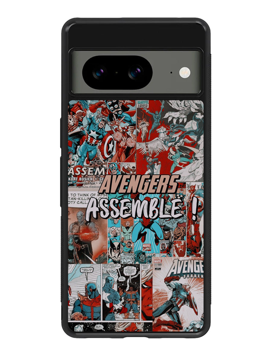 Avengers Assemble Google Pixel 8A Case QC3974