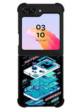 Nitendo Gameboy Samsung Galaxy Z Flip 5 5G 2023 Case OV0448
