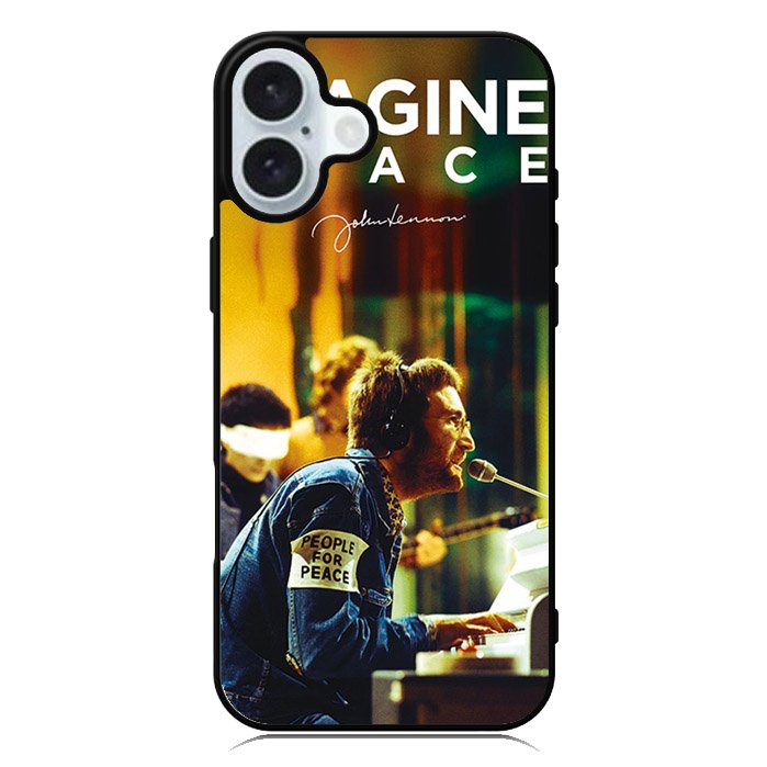 Imagine Peace John Lennon iPhone 16 Case QC0449