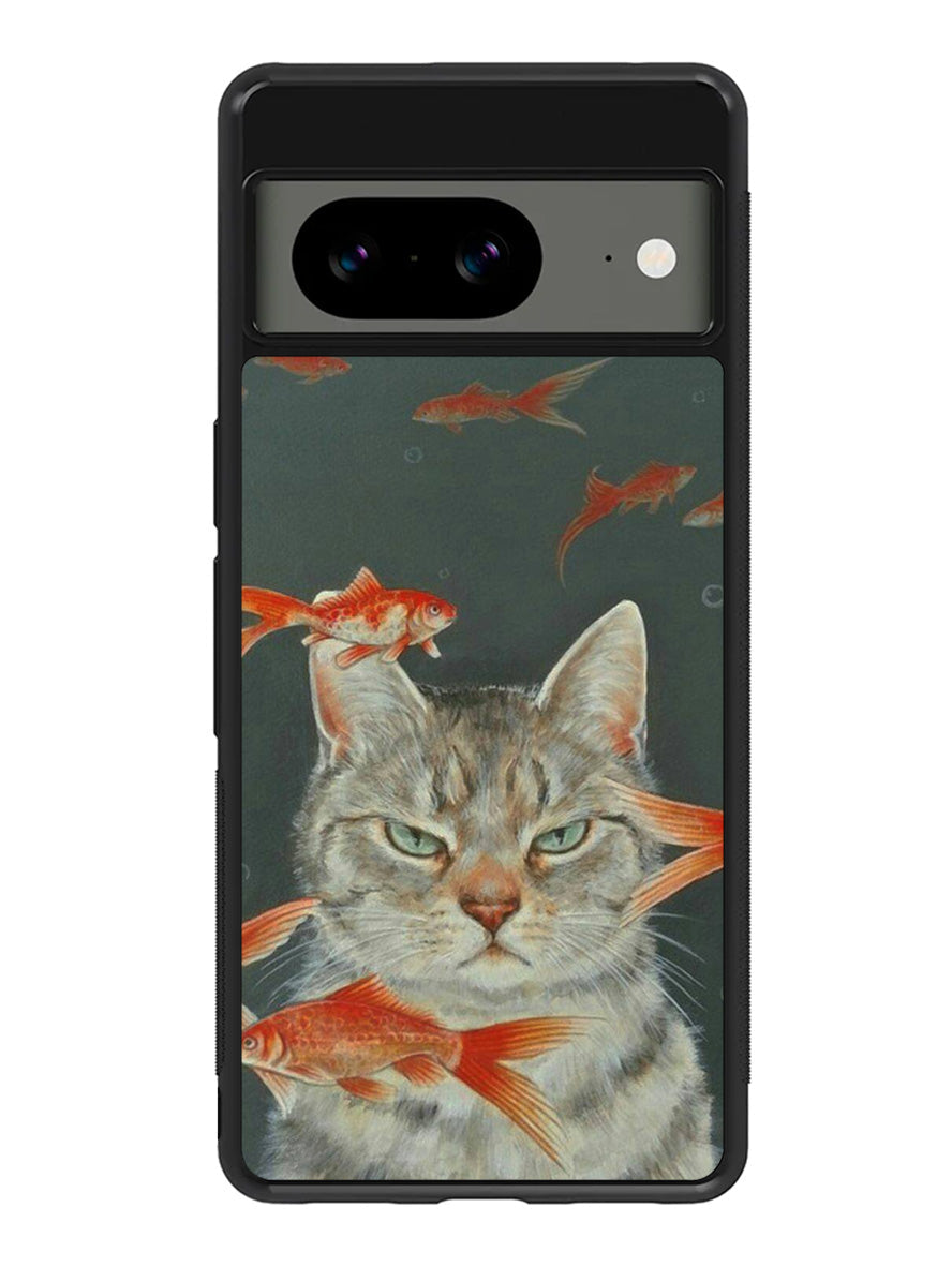 Cat Fish Google Pixel 8 Case QC4397