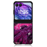 Purple Octopus Motorola Moto Razr Plus 2024 , Moto Razr+ 2024 Case OV0452