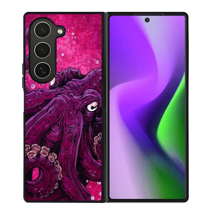 Purple Octopus Samsung Galaxy Z Fold 6 5G 2024 Case OV0452
