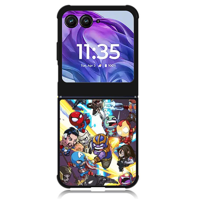 Avenger Cartoon Motorola Moto Razr Plus 2024 , Moto Razr+ 2024 Case OV3975