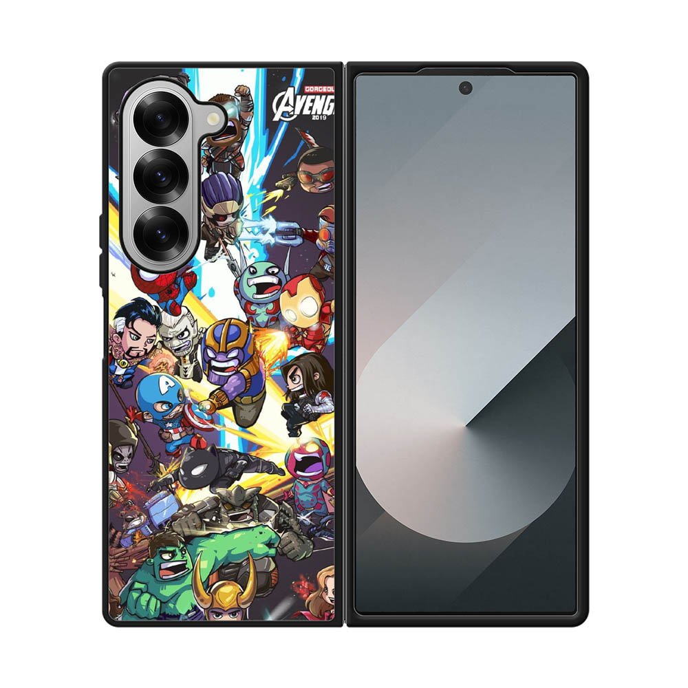 Avenger Cartoon Samsung Galaxy Z Fold 7 5G Case QC3975