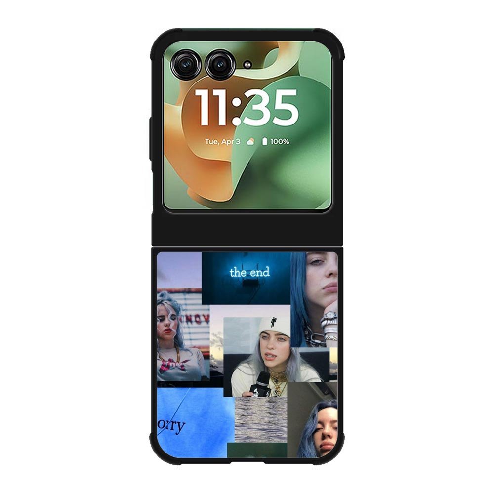 Billie Eilish Collage Motorola Moto RAZR 2025 Case OV4128