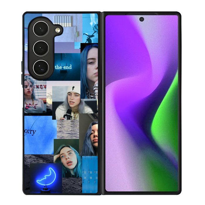 Billie Eilish Collage Samsung Galaxy Z Fold 6 5G 2024 Case OV4128