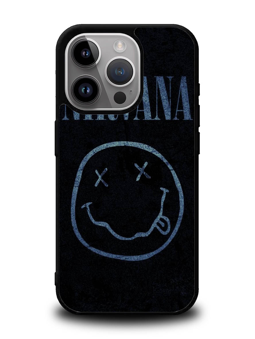 Nirvan Smiley Face iPhone 16 Pro Case OV0455
