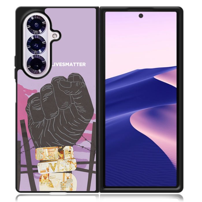 Black Lives Matter Samsung Galaxy Z Fold 7 Case OV4157