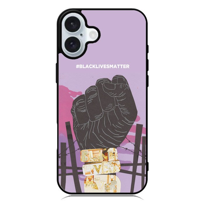 Black Lives Matter iPhone 16 Case QC4157
