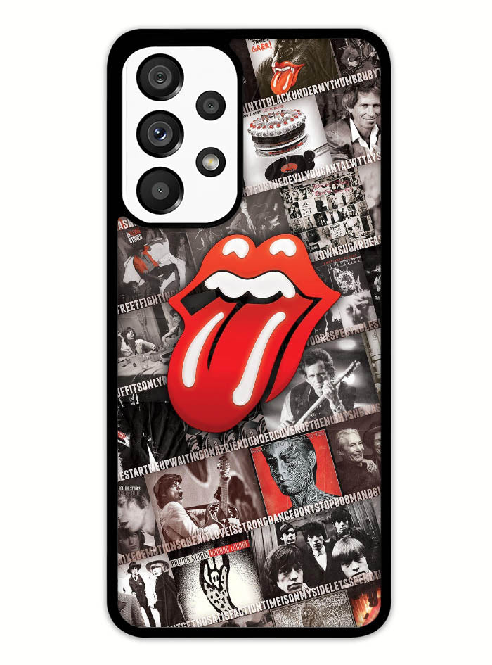 Rolling Stones Collage Samsung Galaxy A53 5G Case
