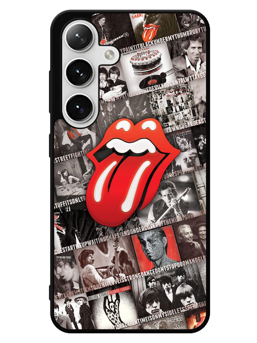 Rolling Stones Collage Samsung Galaxy S25 5G Case