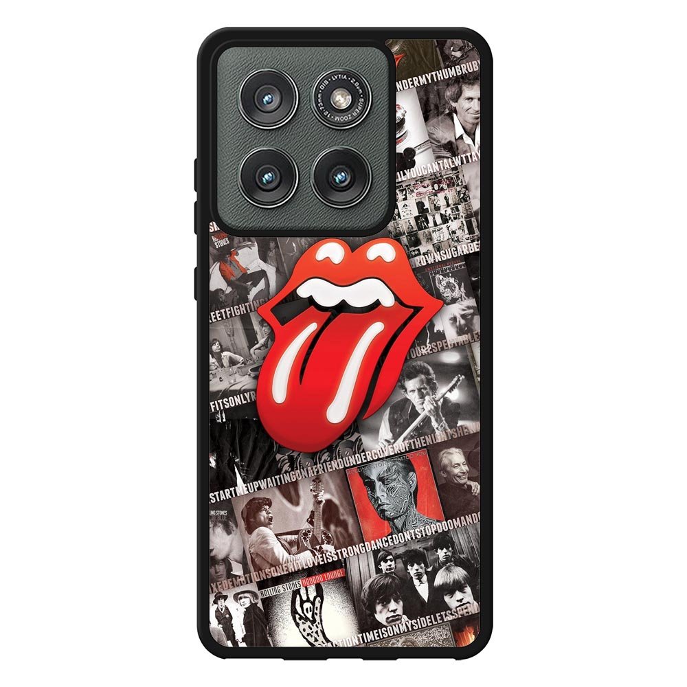 Rolling Stones Collage Motorola Moto Edge 2025 Case